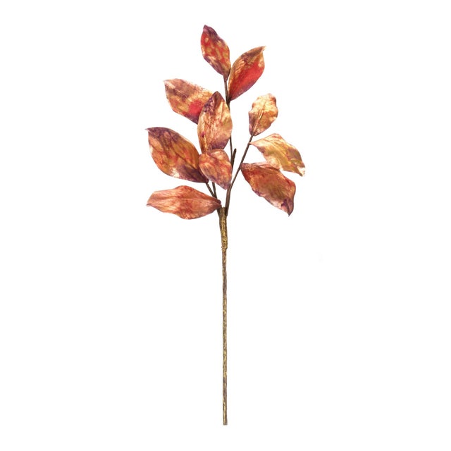 Celebrate the beauty of autumn with the Metallic Harvest Leaf Spray set. This stunning pair features vibrant shades of...