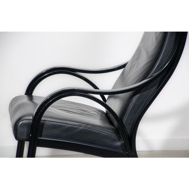 Cavour Armchairs by Vittorio Gregotti and Ludovico Meneghetti for Poltorna Frau, 1990 For Sale - Image 9 of 14