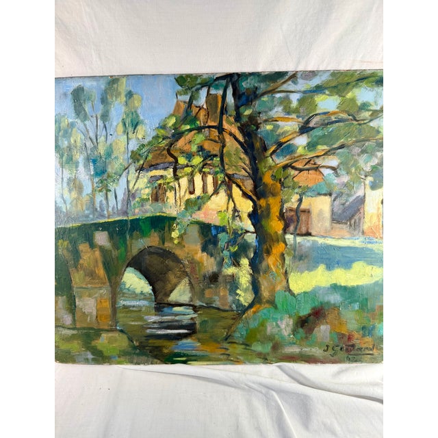 This is a very vibrant, ethereal painting. Even in its subtle abstract representation, it represents well nature, and the...