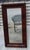 Traditional Antique American Empire Flame Mahogany Ogee Wall Mirror 20x30 Wood Backing 1850s For Sale - Image 3 of 18