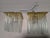 Mid 20th Century Postmodern Gaetano Sciolari Style Brass and Glass Rods Flush Mount - A Pair For Sale - Image 14 of 14