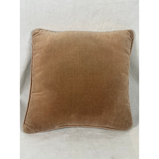 Beige Vintage Golden Retriever Needlepoint Pillow For Sale - Image 8 of 8
