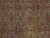 Antique Senneh Rug with Multicolored Silk Warp, Handmade, Fine Ivory, Red, Blue For Sale - Image 15 of 17