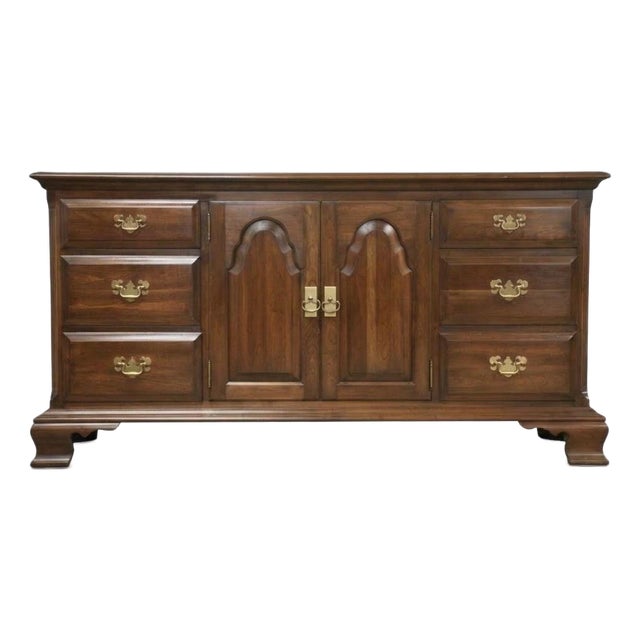 1980s Pennsylvania House Solid Cherry Dresser For Sale