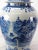 Large Chinese Blue and White Porcelain Ginger Jar With Hand Painted Scenery For Sale - Image 4 of 11