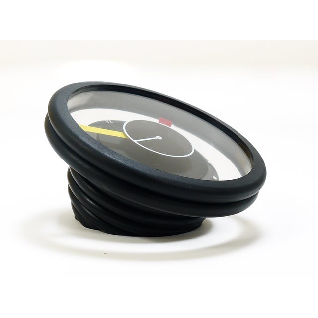 Postmodern Round Pop Art Desk or Table Clock, Italy, 1990s For Sale - Image 12 of 18