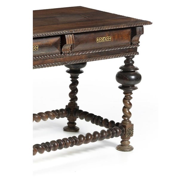 Buffet Table in Noble Wood, 1800s For Sale - Image 4 of 8