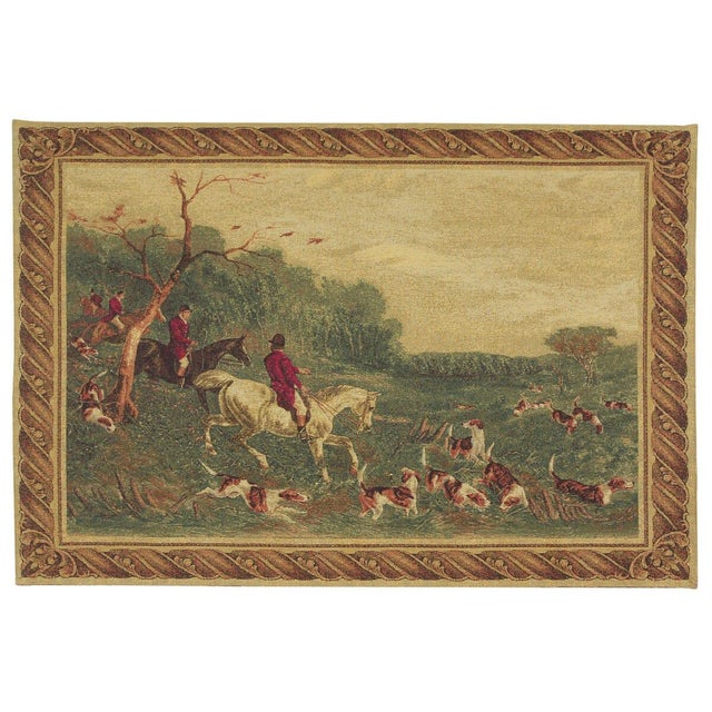 This beautiful tapestry is woven on a jacquard loom by skilled weavers, keeping alive the centuries old tradition of...