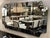 Original retail $2960, stylish Made Goods Modern Antique Venetian Gilbert Wall Mirror, showroom floor sample