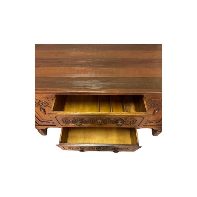 Antique c.1920's Louis XV Style Buffet / Sideboard For Sale - Image 9 of 13