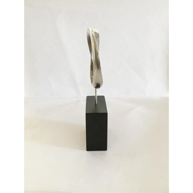 Vintage Italian Aluminium Multiple Abstrac Sculpture by Jiro Sugawara, 1980 For Sale - Image 17 of 18
