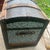 Hard to Find Antique Child’s Blue ‘Dome’ Trunk For Sale - Image 4 of 8