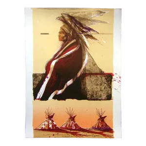 Larry Fodor "Dusty Stars St 1" Hand Signed & Numbered Limited Edition Lithograph