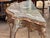 19th Century French Giltwood Console With Marble Top For Sale - Image 10 of 12