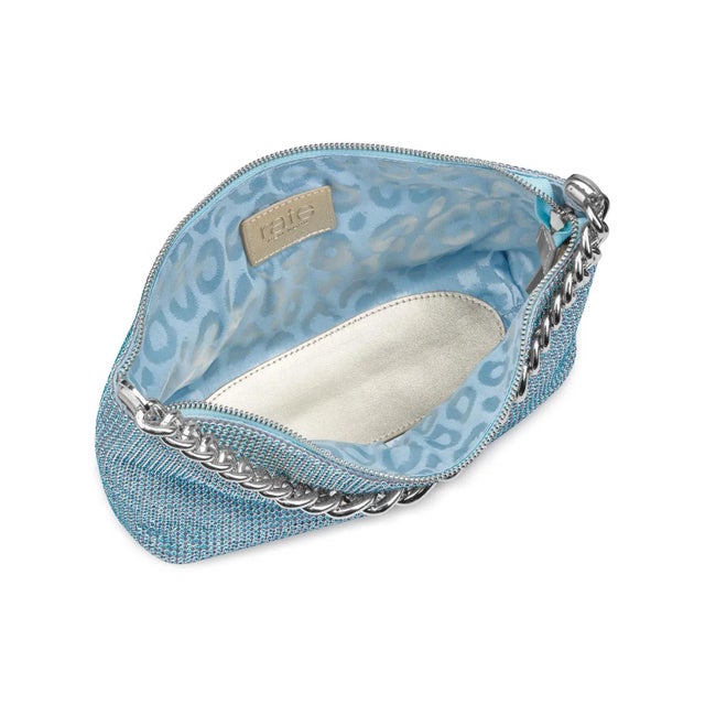 Eliza Aquamarine Shoulder Bag For Sale - Image 4 of 5
