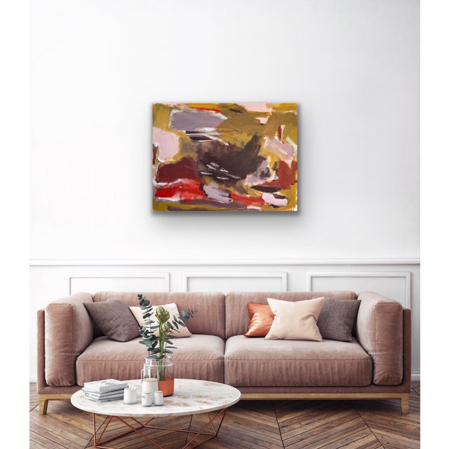 Title: Returning Home Details: 30"h x 40"w acrylic on stretched canvas Signed on the front and back by the artist Comes...