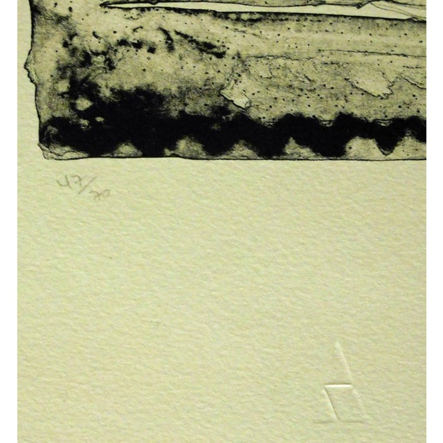 "Space Pueblo" Original Limited Edition Lithograph by Larry Fodor Hand signed, numbered & titled by the artist Paper Size:...