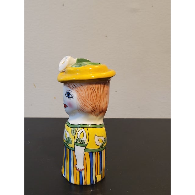1980s Vintage Bella Casa Single Shaker by Susan Paley Ganz For Sale - Image 5 of 12
