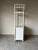 Vintage Bent Rattan White Painted Bookcase For Sale - Image 10 of 13
