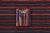 Red Rug & Kilim's Contemporary Rez Kilim With Navy and Red Striped Design For Sale - Image 8 of 10