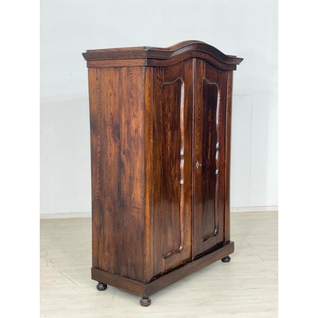 Antique Wardrobe in Oak, 1880 For Sale - Image 5 of 11