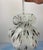Vintage MCM Murano Style Art Glass 12" White Purple Spots Female Torso Vase For Sale In Houston - Image 6 of 6