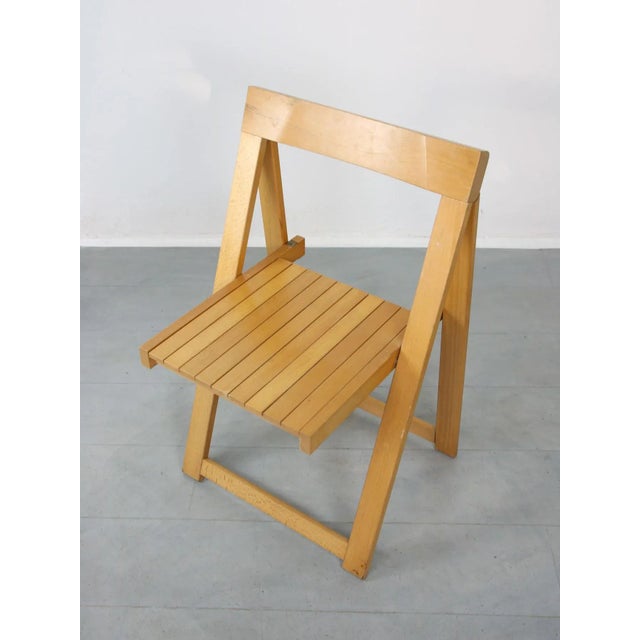 Aldo Jacober 「Trieste」 フォールディングチェア ラタン Trieste Folding Chair by Aldo Jacober | Chairish