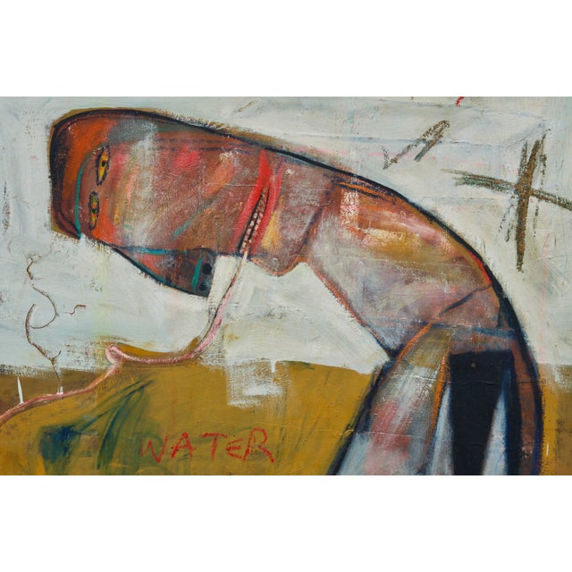 Large Oil on Canvas by Andrew Shachat For Sale - Image 4 of 9