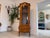 1980s Baroque Style Inlaid Walnut Display Cabinet For Sale - Image 5 of 11