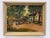 Mid 20th Century 1950's Signed Outsider's Art Scenic Landscape For Sale - Image 5 of 8