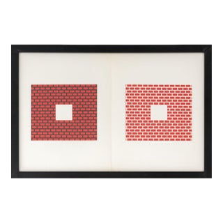 Josef Albers "The Interaction of Color Plate Xiii-1", 1973 For Sale