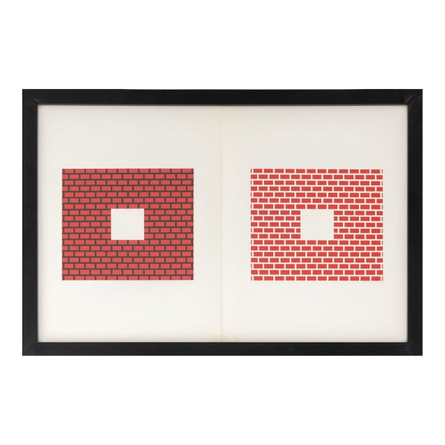 Josef Albers "The Interaction of Color Plate Xiii-1", 1973 For Sale
