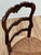 Antique Carved Wood French Country Rush Seat Dining Chairs, Set of 6 For Sale - Image 12 of 18