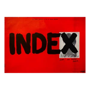 1977 Polish Film Poster, Index by Janusz Kjowski, Pagowski
