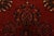 Baloch Rug 7’5” X 11’3” Red Wool Vintage Traditional Hand-Knotted Carpet For Sale - Image 9 of 14
