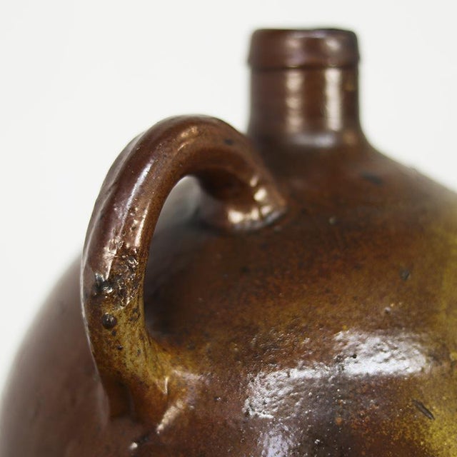 19th Century German Earthenware Jug or Vase For Sale - Image 10 of 11