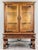 20th Century Neo-Renaissance Style Carved Oak Display Cabinet For Sale - Image 4 of 12