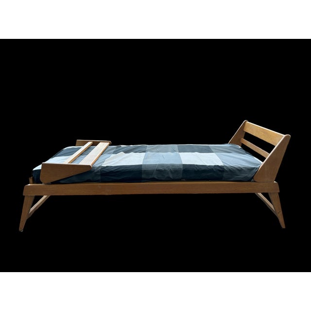 Daybed attributed to René Jean Caillette, 1950s For Sale - Image 8 of 15