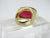 Ring in Plated Silver and Crystal from Daum, France, 1990s For Sale - Image 4 of 18