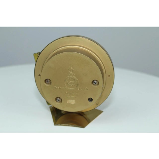 Metal Barometer with Thermometer from Feingerätebau Fischer, 1950s For Sale - Image 7 of 9