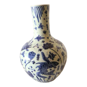 Early 20th Century Koi Fish Vase