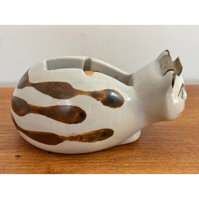 1970s Cat Tape Dispenser For Sale - Image 4 of 8