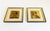 Dandy Portraits in Gold Leaf, Framed, 1950s For Sale - Image 11 of 12