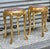 Elevate your interior with this breathtaking French-style side table, a luxurious accent piece fully covered in radiant...