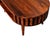 Chestnut-Finish Mango Wood Japanese-Inspired Coffee Table For Sale - Image 4 of 8