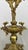 Gold Vintage French Ornate 5-Arm Candelabras, Set of 2 For Sale - Image 8 of 14