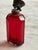 Antique Cranberry & Silver Perfume Bottle For Sale In Chicago - Image 6 of 9