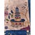 Art Deco 1920s Taupe Field Modernist Floral Antique Chinese Art Deco Room Size Wool Rug For Sale - Image 3 of 10