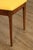 Broyhill Brasilia Mid Century Modern Set of Five Walnut Dining Chairs For Sale - Image 11 of 12