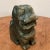Vintage Chinese Carved Green Jade Foo Lion Dragon Dog Figurine For Sale - Image 4 of 10